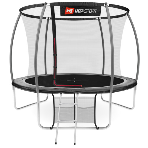 Батут  Hop-Sport 10FT Premium 305 см black/grey із внутрішньою сіткою - фото №4